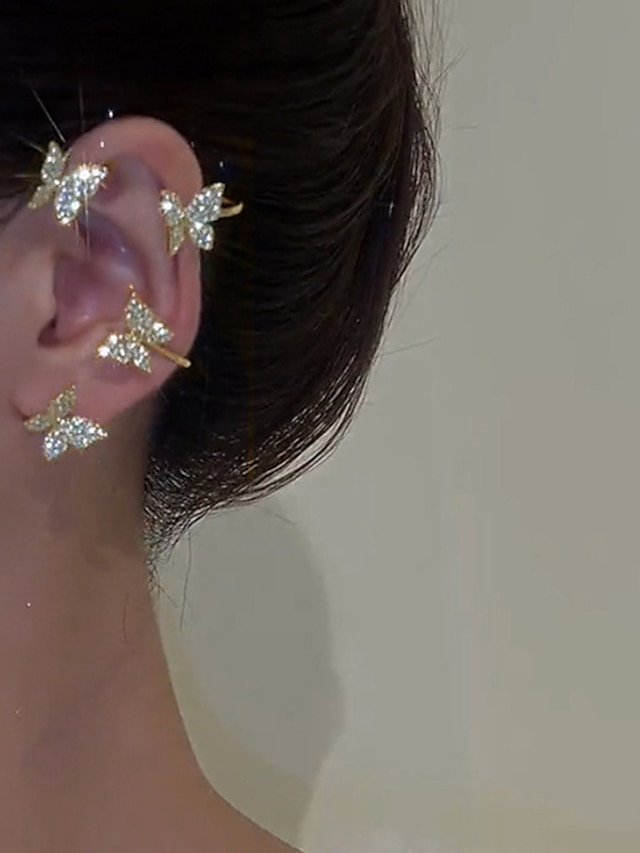 Women's Earring Fashion Street Butterfly Earring (one piece)